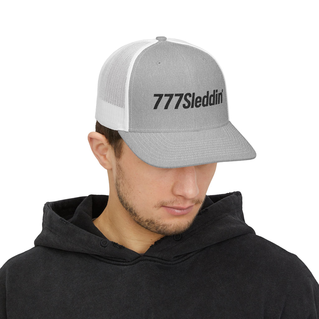 777Sleddin' Snapback Trucker Cap (Embroidery)