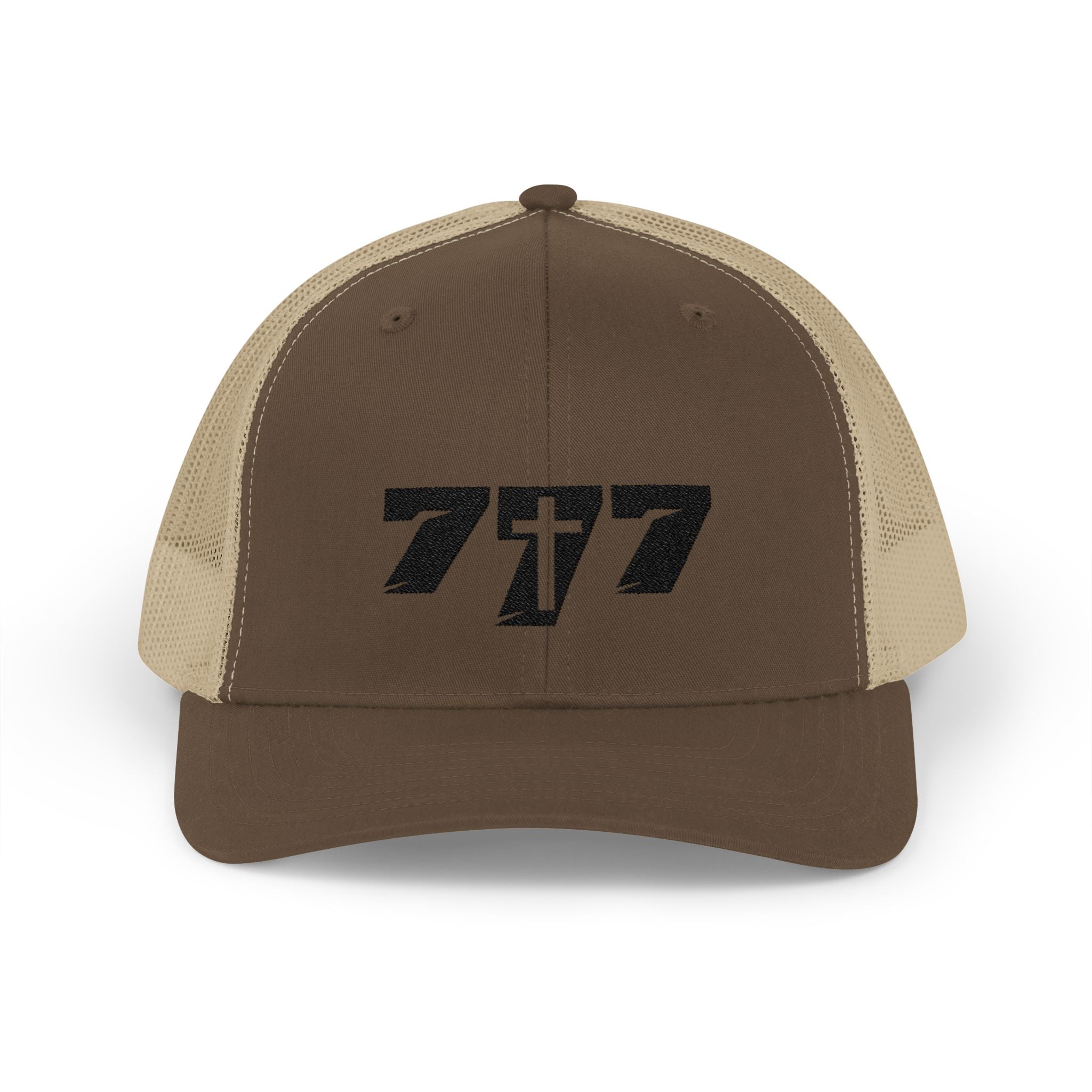 777/Black Snapback Cap