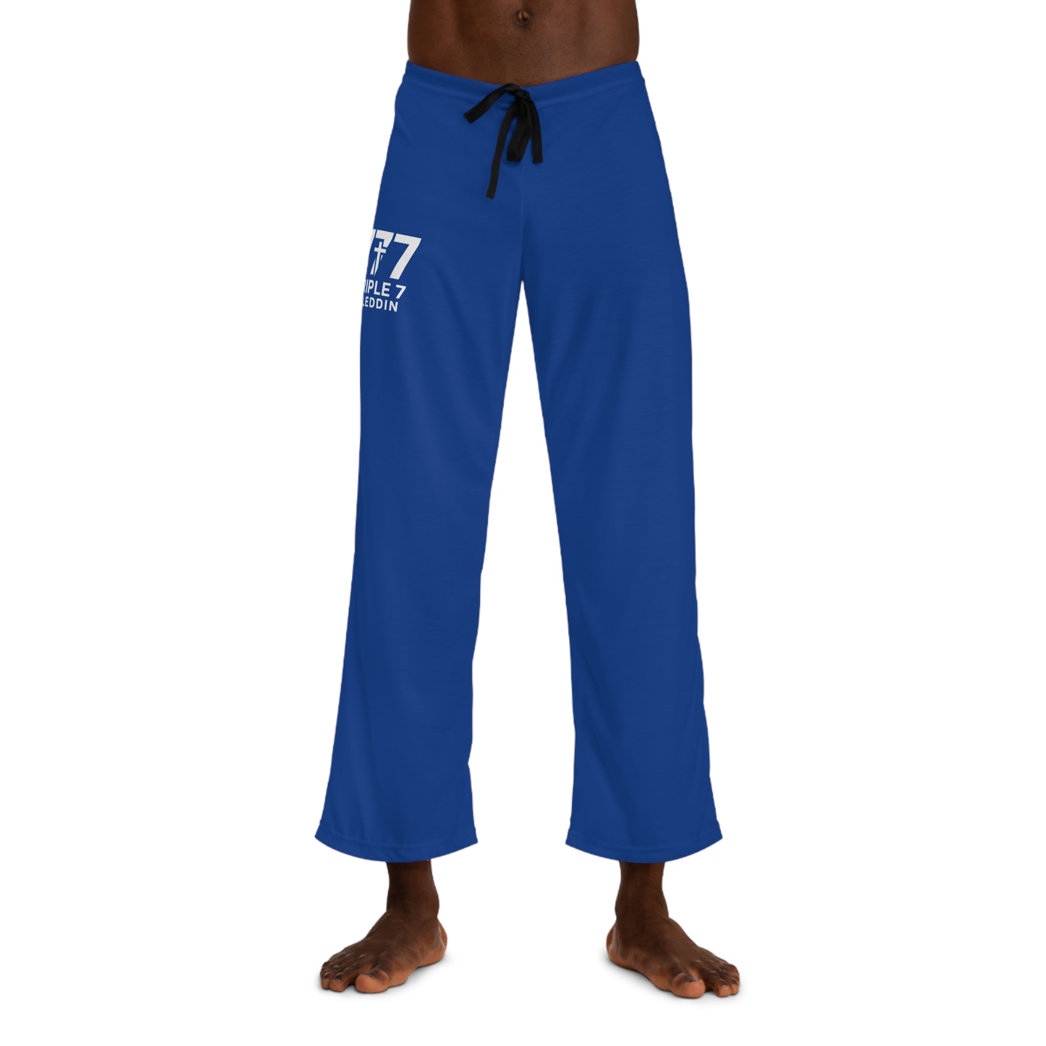 Men's Blue Pajama Pants