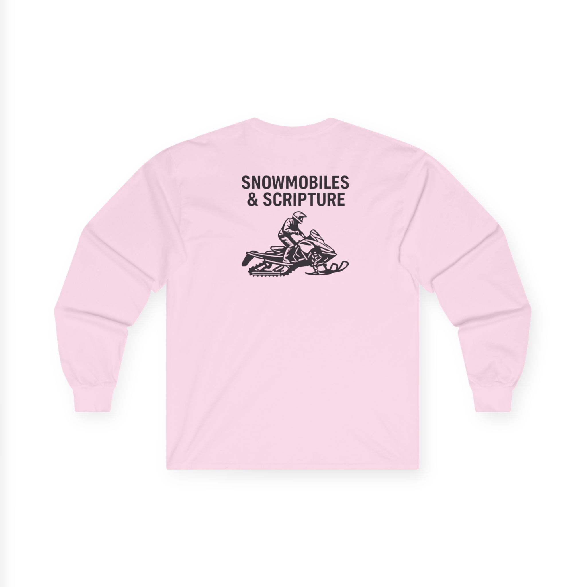 Snowmobiles & Scripture Long Sleeve Tee
