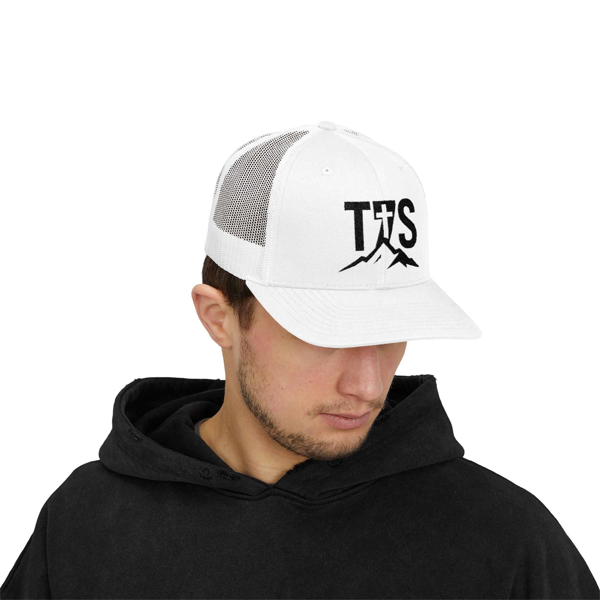 T7S/Black Snapback Cap