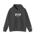 777 White Embroidery Unisex Heavy Blend™ Hooded Sweatshirt